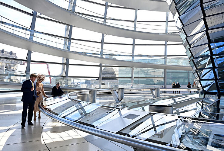 Niederländisches Königspaar besucht Deutschland (1)