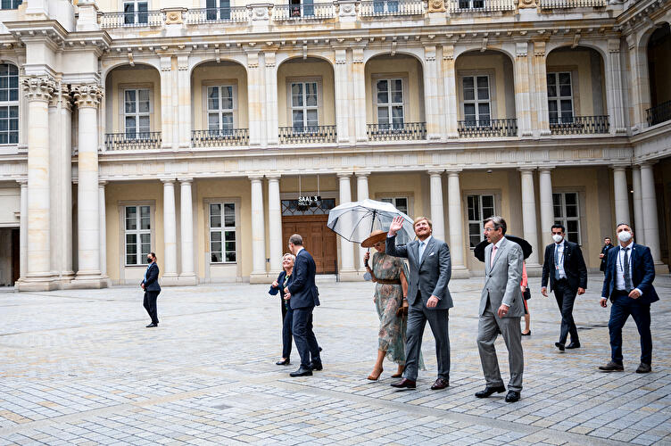 Niederländisches Königspaar besucht Deutschland (4)