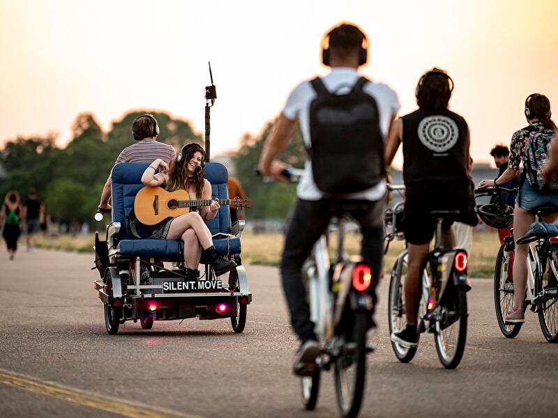 Silent Move: Live-Musik auf dem Fahrrad (8)