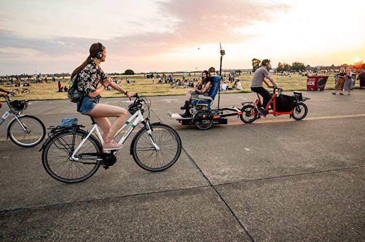 Silent Move: Live-Musik auf dem Fahrrad (1)