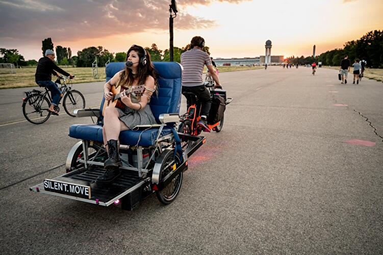 Silent Move: Live-Musik auf dem Fahrrad (3)