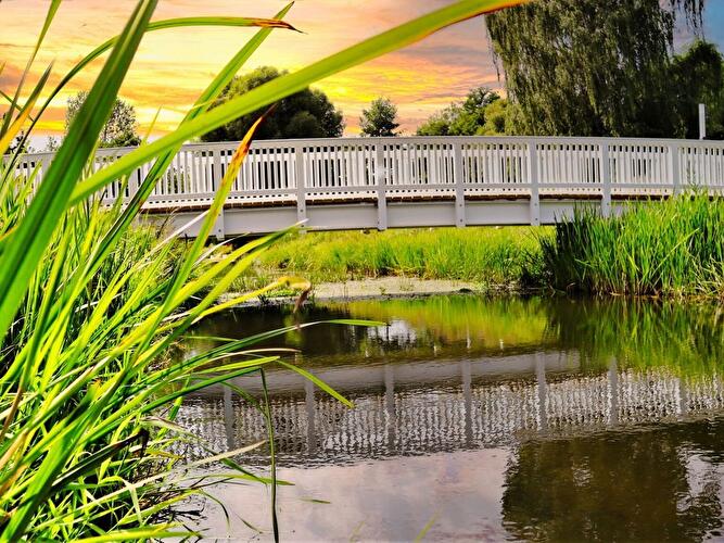 Laga Beelitz - Holzbrücke