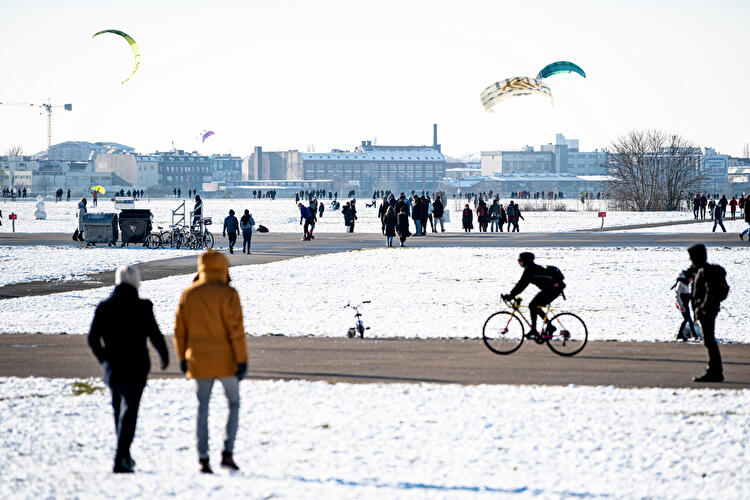 Winterwetter in Berlin