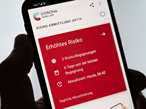 Corona-Warn-App: Kontaktwarnung