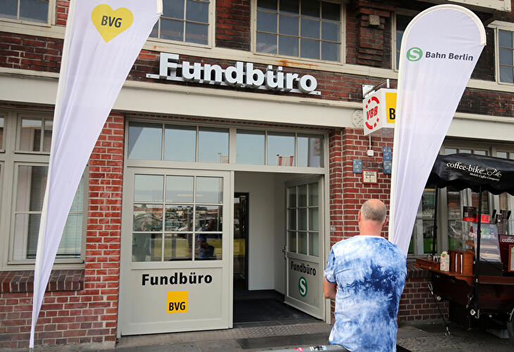 Fundbüros von BVG und S-Bahn