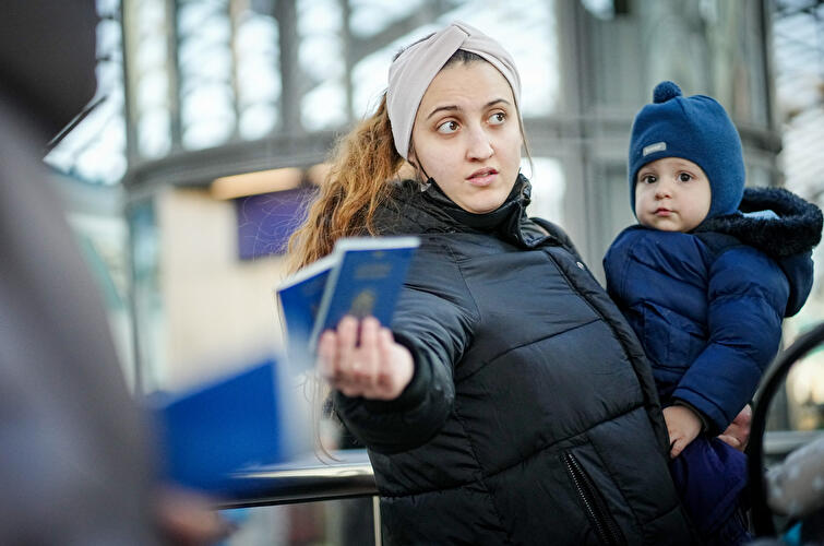 Kriegsflüchtlinge aus der Ukraine (2)