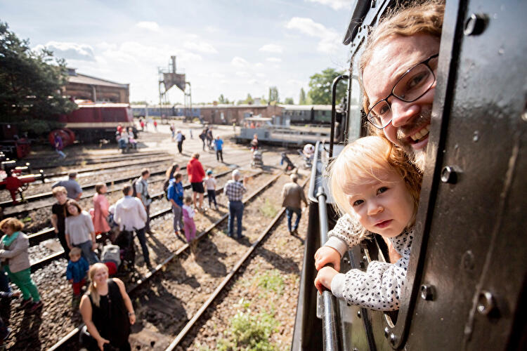 Eisenbahnfest im Bahnbetriebswerk Schöneweide (1)