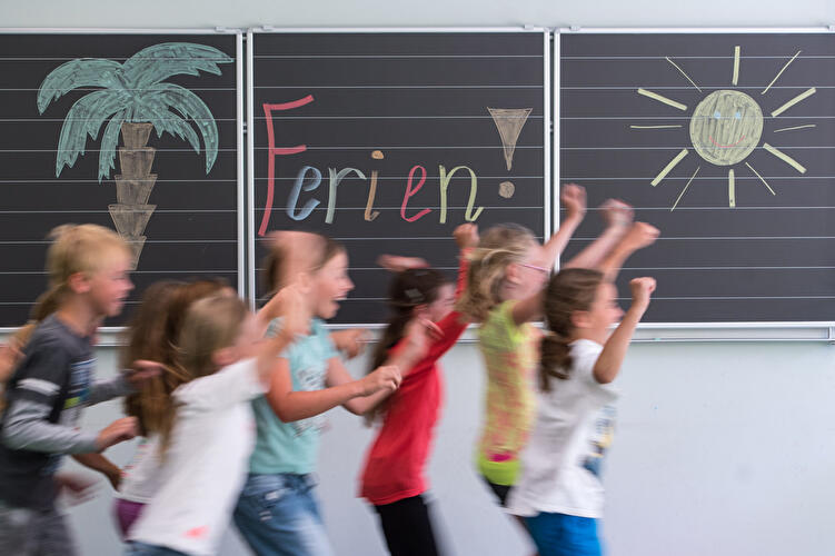 Schüler starten in die Sommerferien