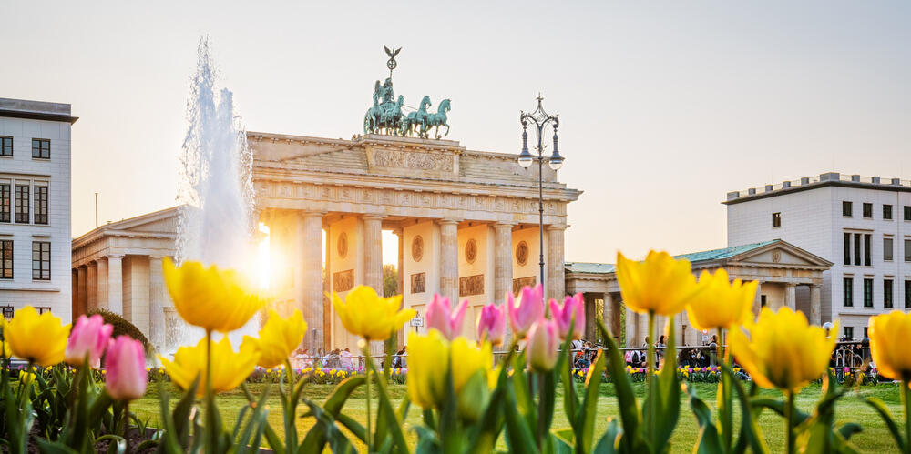 Brandenburger Tor Frühling