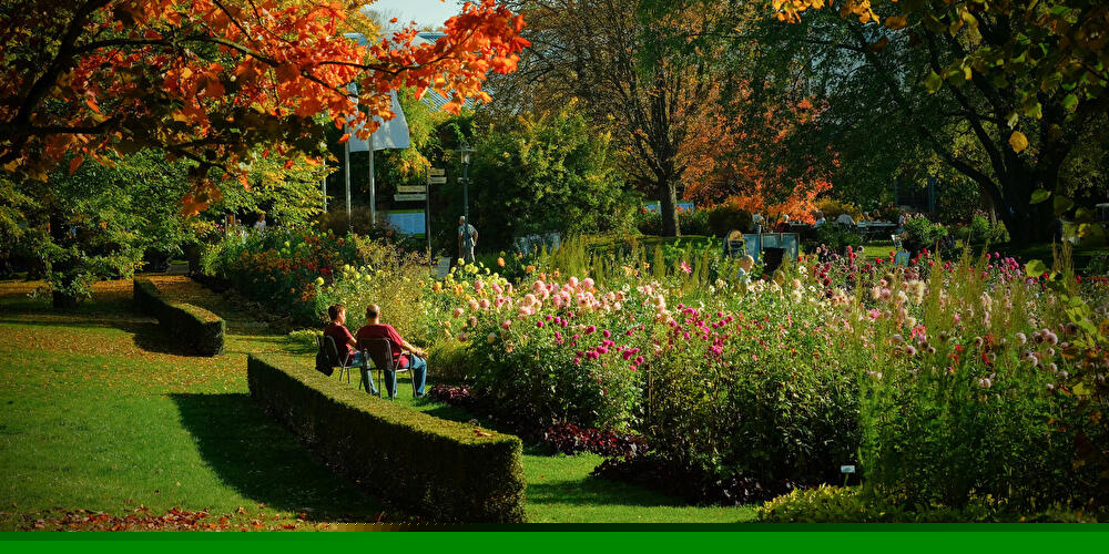 Autumn atmosphere in the Britzer Garten