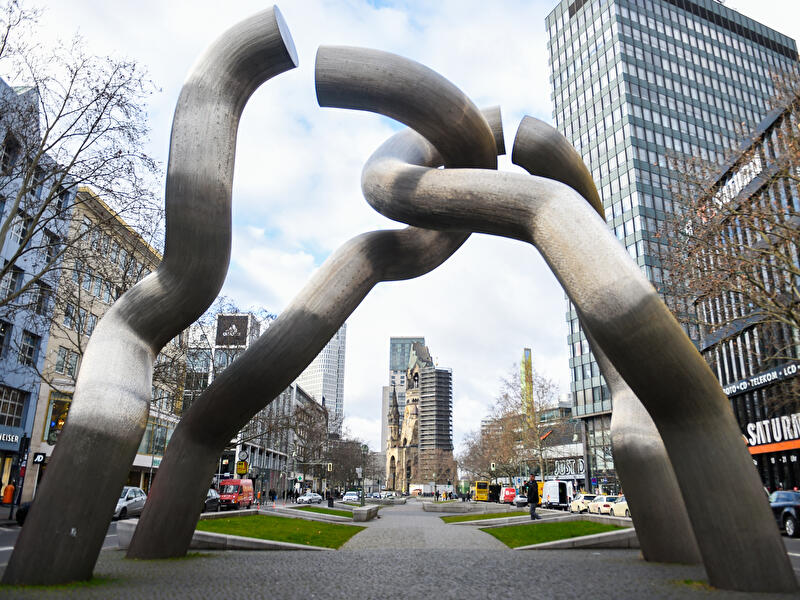 Skulptur «Berlin» an der Tauentzienstraße