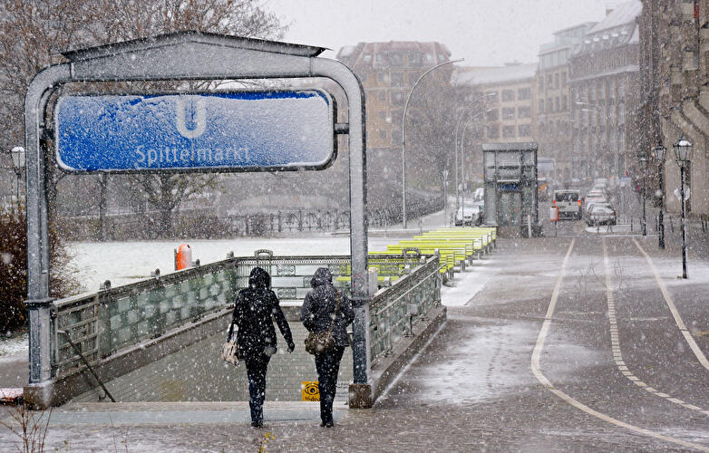 Spittelmarkt im Winter