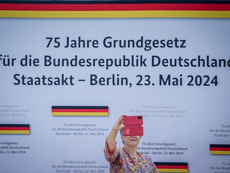 Feier zu 75 Jahre Grundgesetz