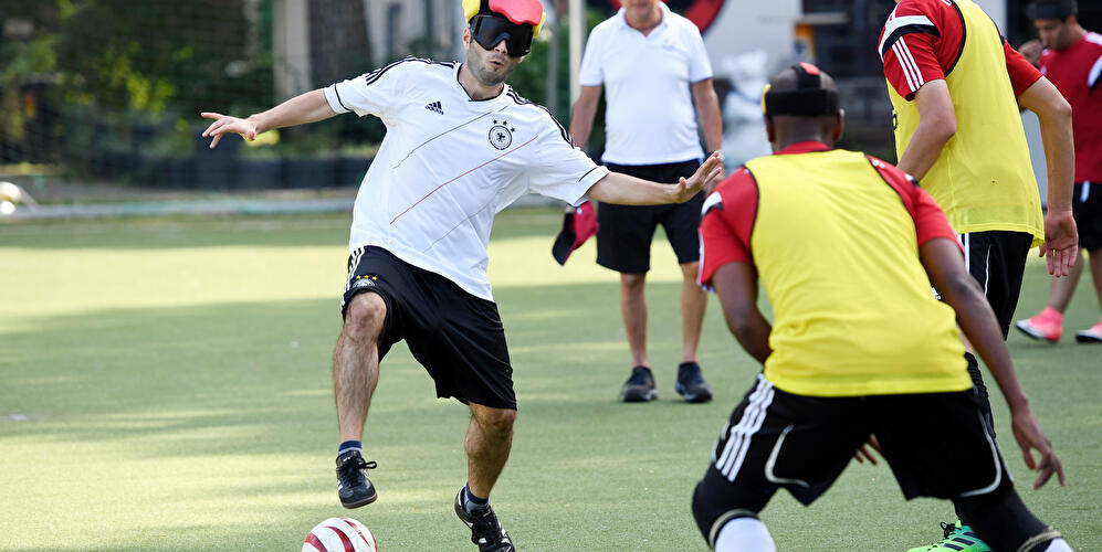 Blindenfußball