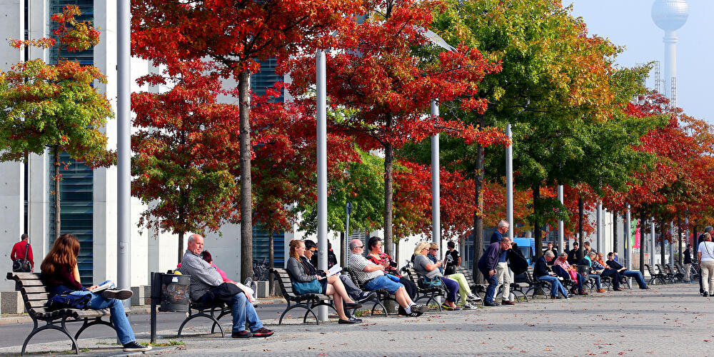 Herbst im Regierungsviertel