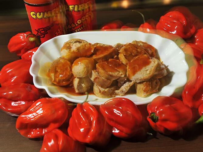 Currywurst superscharf