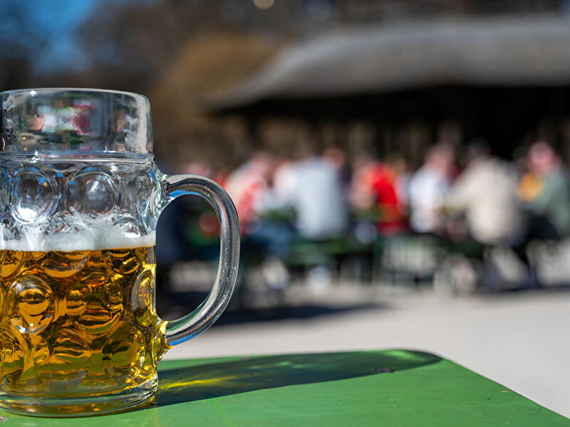 Beer garden