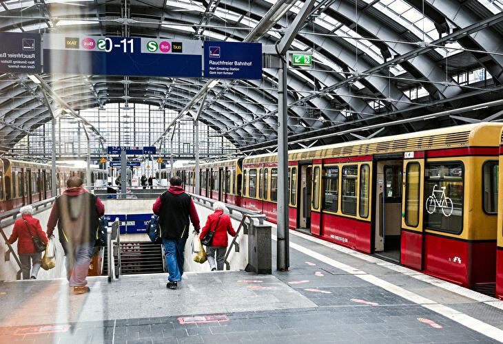 Bahnsteig Berlin-Ostbahnhof