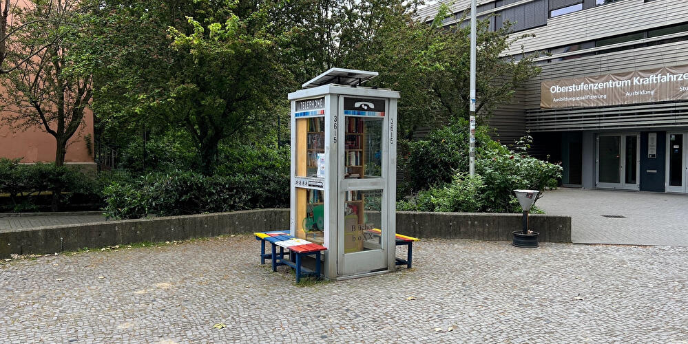 Bücherboxx am Gierkeplatz