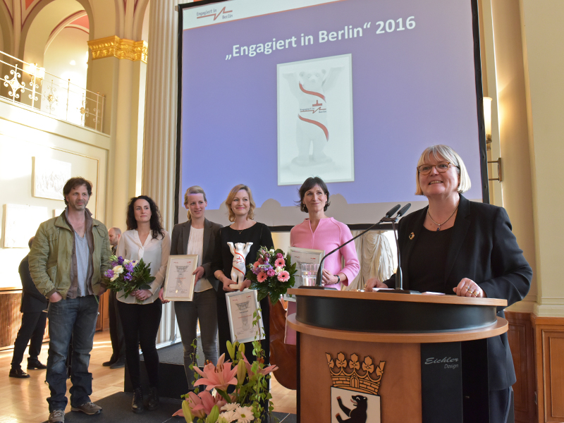 Verleihung des Engagiert in Berlin Bären - 2