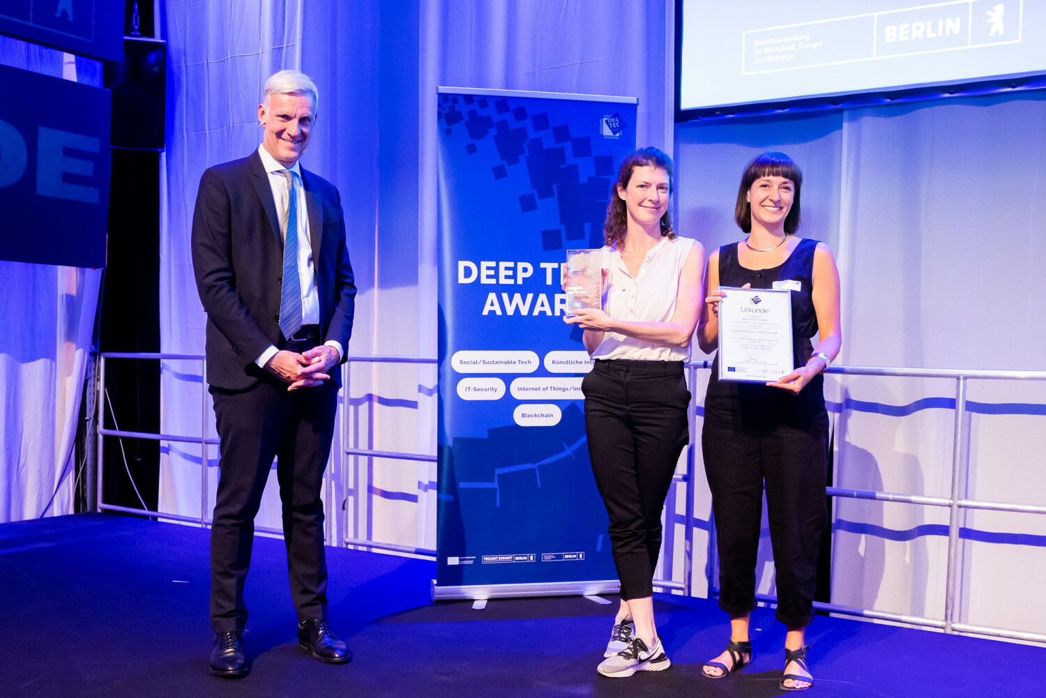 macht.sprache. sichert sich den Deep Tech Award in der Kategorie Social / Sustainable Tech