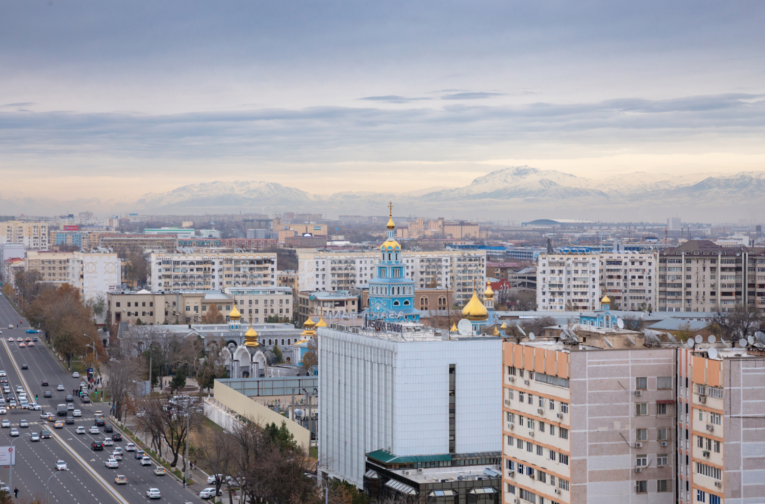 Taschkent: Luftaufnahme