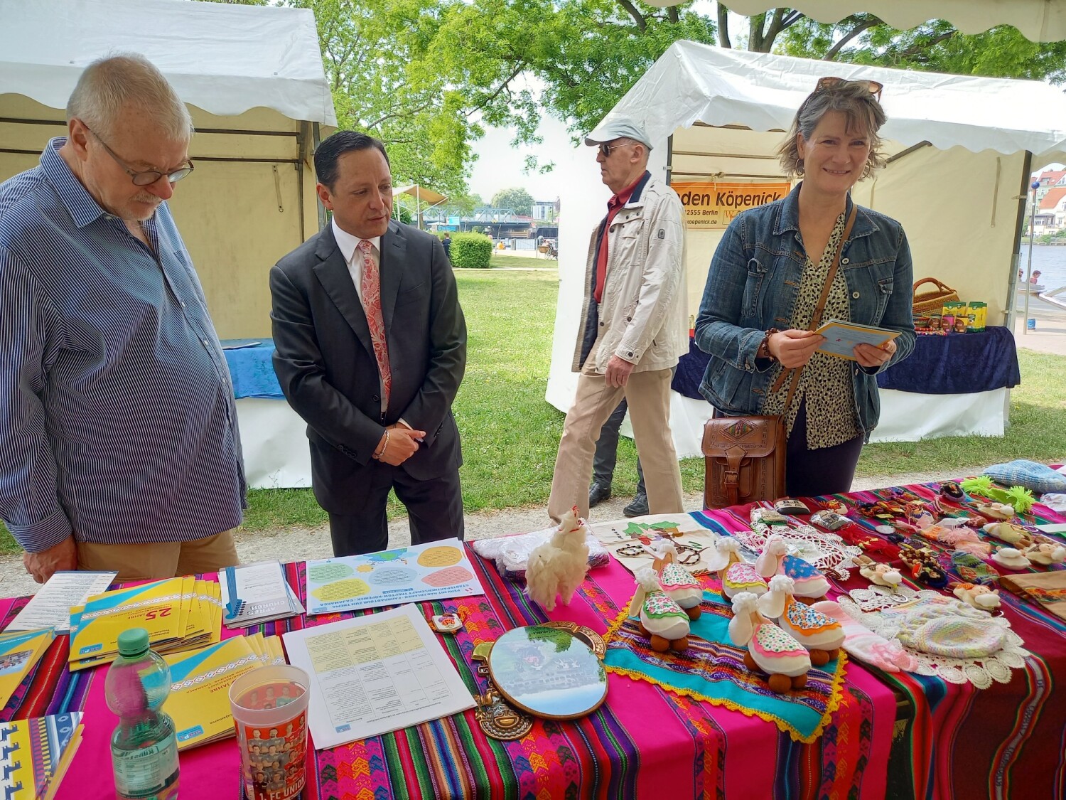 Stand der AG StäPa beim APRÈS CHURCHspezial 2023