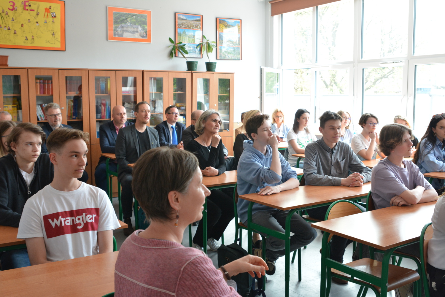 Schülerinnen und Schüler der Goethe Oberschule