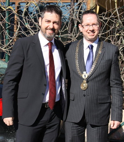 Zwei Bürgermeister - Albinea 2015