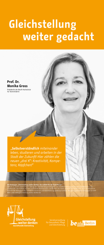 Prof. Dr. Monika Gross, Präsidentin der Beuth Hochschule für Technik Berlin 