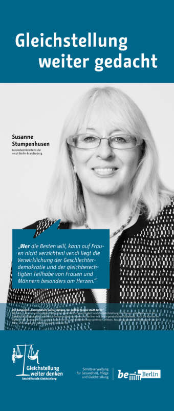 Susanne Stumpenhusen, Landesbezirksleiterin der ver.di Berlin-Brandenburg 