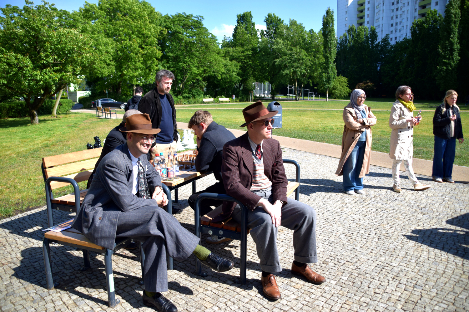 GROPI-Bänke werden gern genutzt