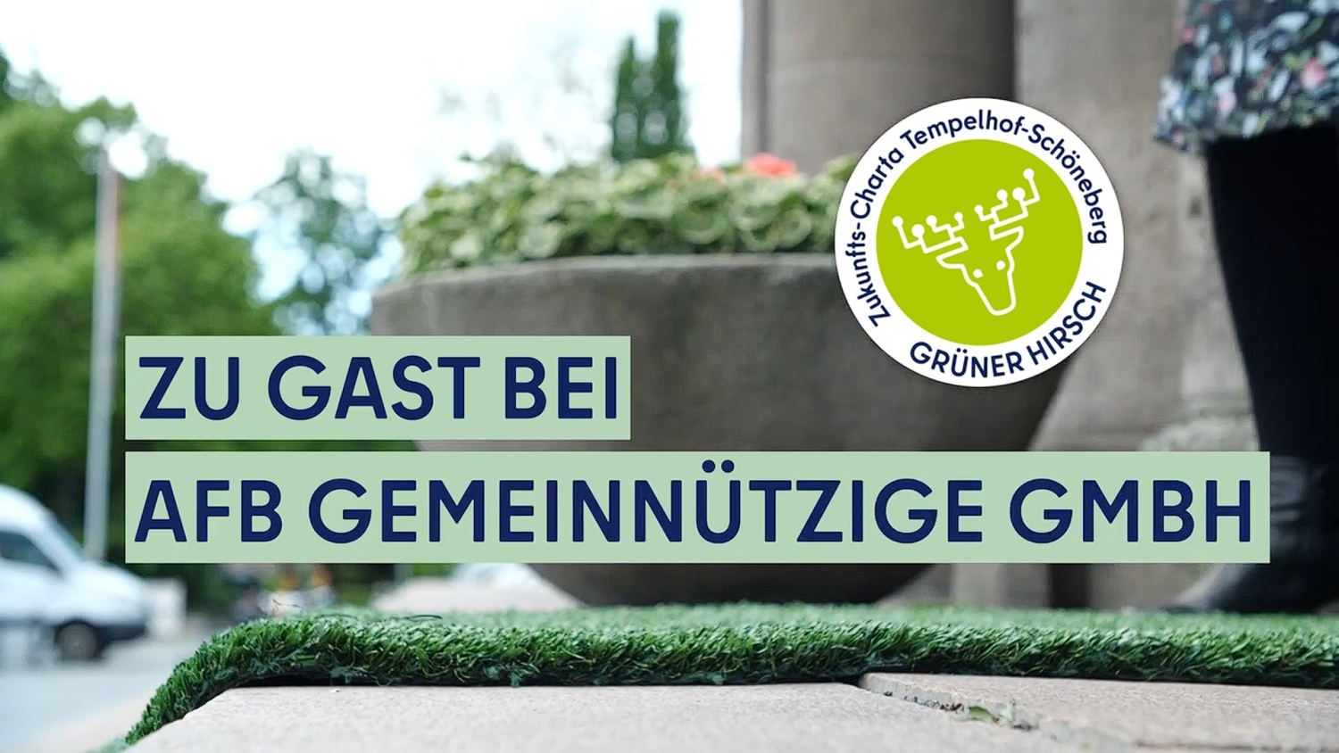Der Grüne Hirsch zu Gast bei AfB gGmbH