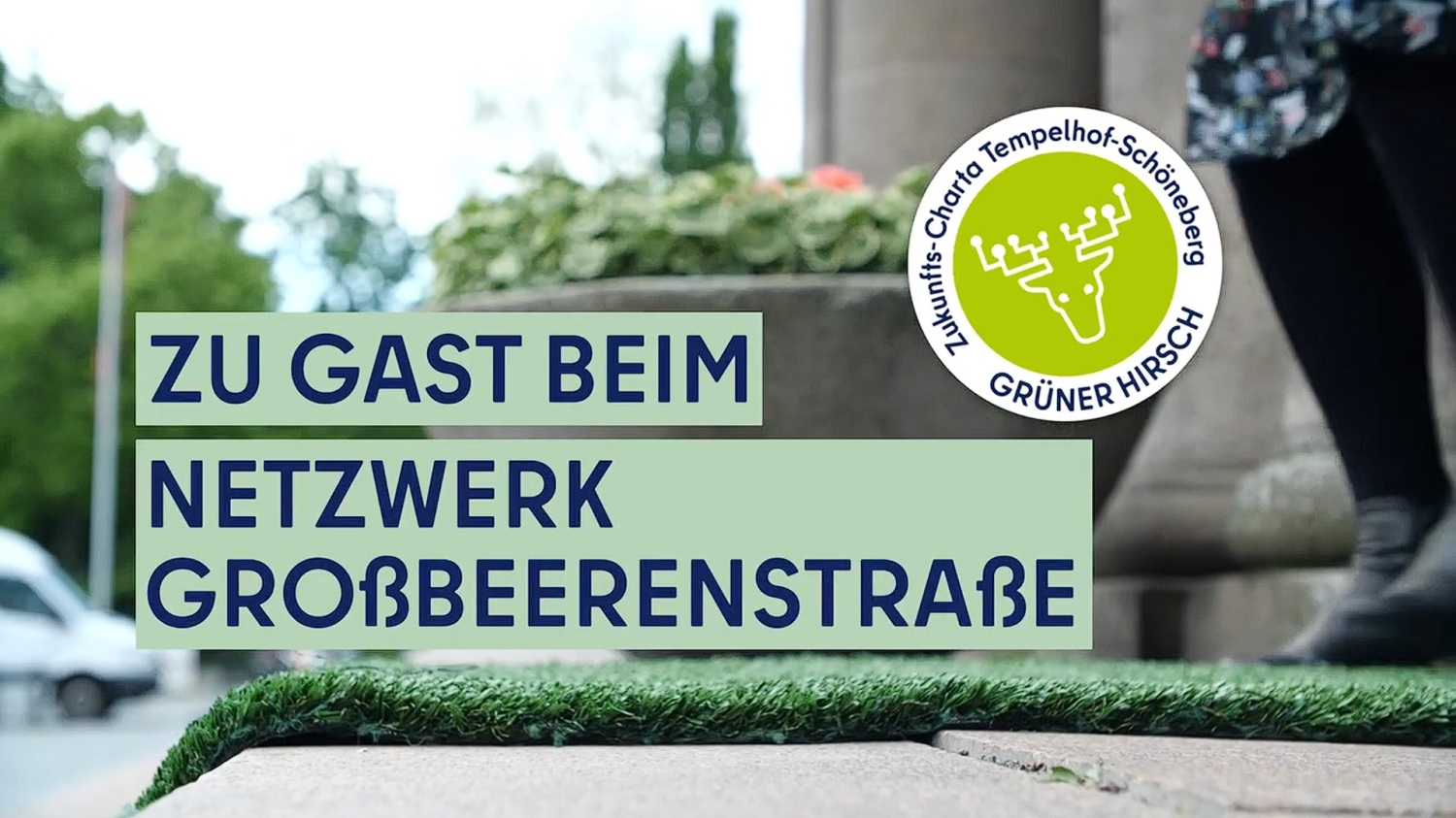 Der Grüne Hirsch zu Gast beim Unternehmensnetzwerk Großbeerenstraße e. V.