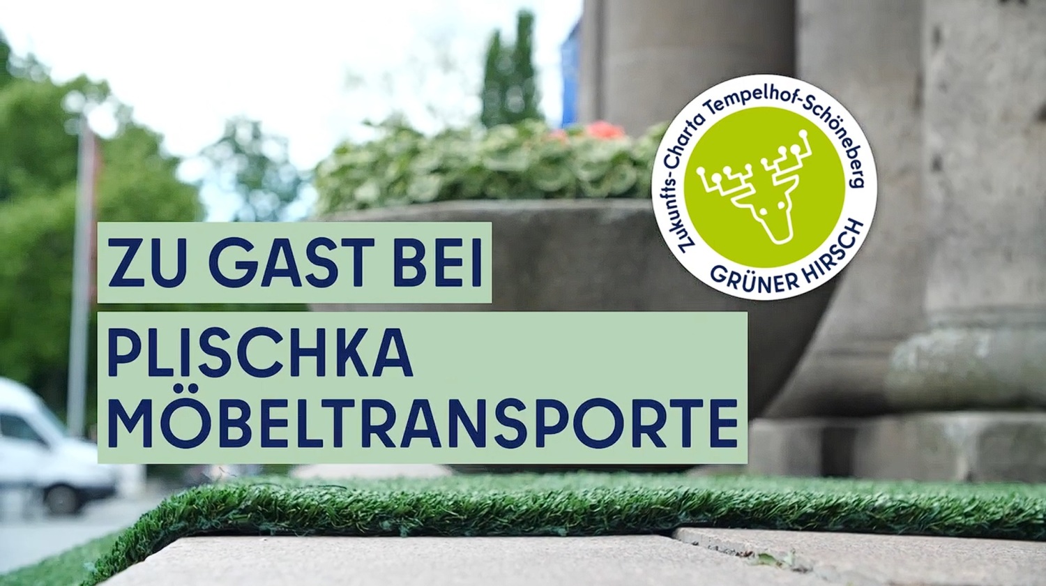 Der Grüne Hirsch zu Gast bei PLISCHKA Möbeltransporte