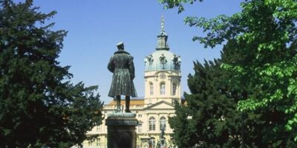 Blick zum Schloß Charlottenburg