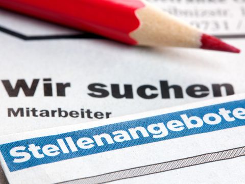 Zeitungsinserat - Stellenangebote