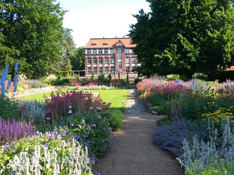 Staudengarten auf dem Gelände der ehemaligen Königlichen Gärtnerlehranstalt Berlin-Dahlem (Bild: Hartmut Teske)