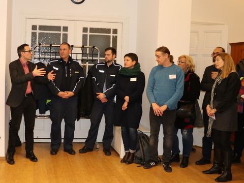 Eröffnung der Kontaktstelle am Leopoldplatz am 25.03.2019 (Bild: Bezirksamt Mitte)