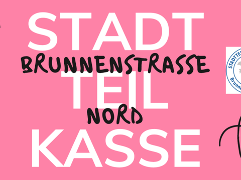 Plakat Stadtteilkasse