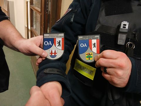 Ordnungsamt Friedrichshain-Kreuzberg unterstützt bei Black Out