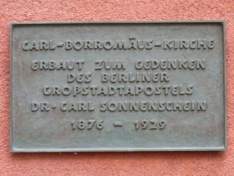 Gedenktafel für Carl Sonnenschein, 8.9.2010, Foto: KHMM