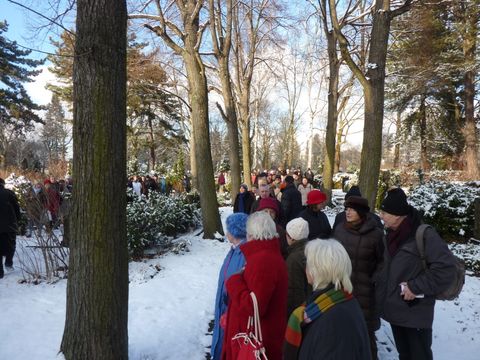 Friedhof Wilmersdorf, 9.2.2013, Foto: KHMM