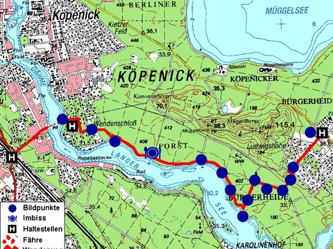Wanderkarte (Bild: Berliner Forsten)