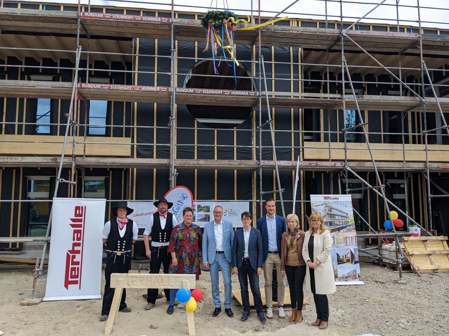 Richtfest Kita Havelländer Ring