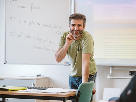 Floran Bayle - Unterrichtsszene