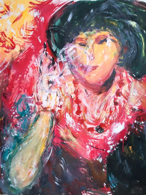 Madame in Rot (Bild: Eva Breu)