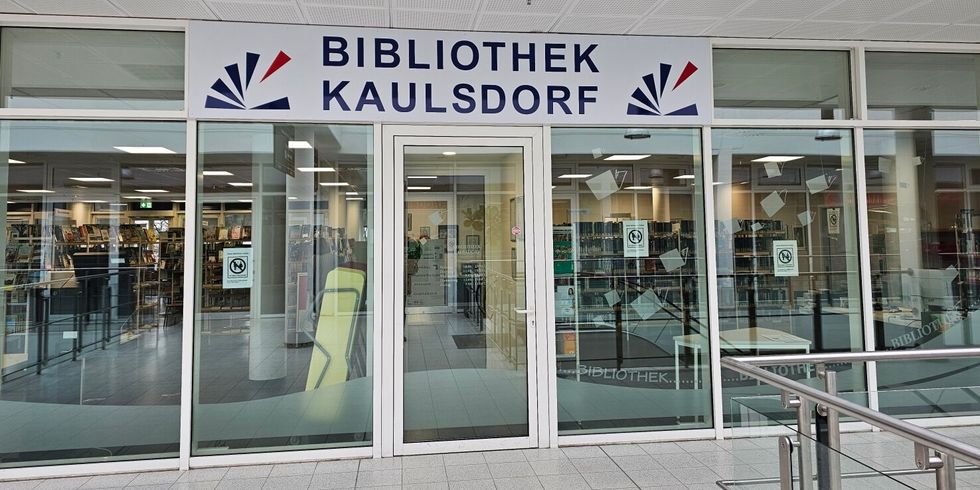 Eingangsbereich der Bibliothek