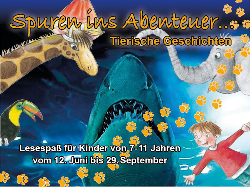 Plakat Spuren ins Abenteuer