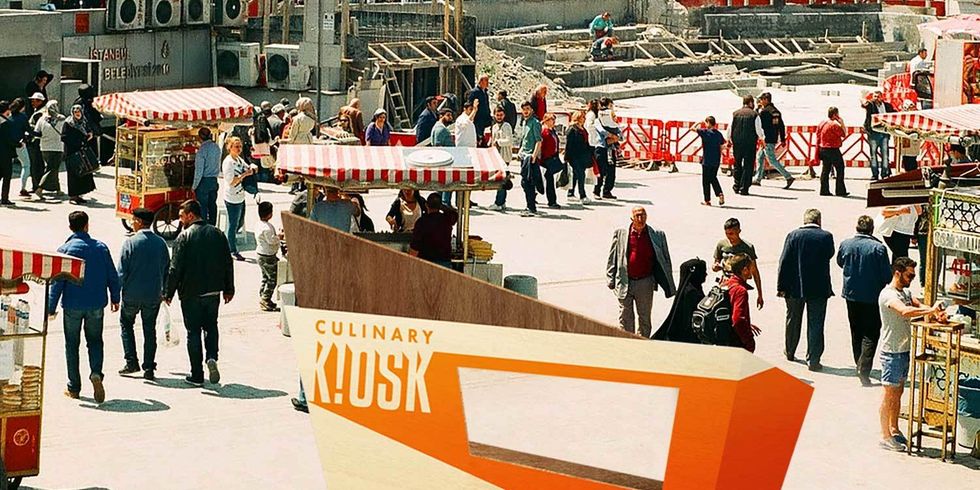 Aufbau des Culinary-Kiosk